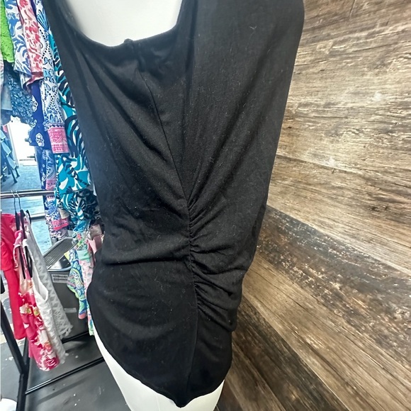 White House Black Market Black Embellished Sleeveless Tank - Picture 4 of 10